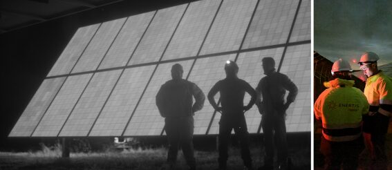 Enertis Applus+ module inspection.