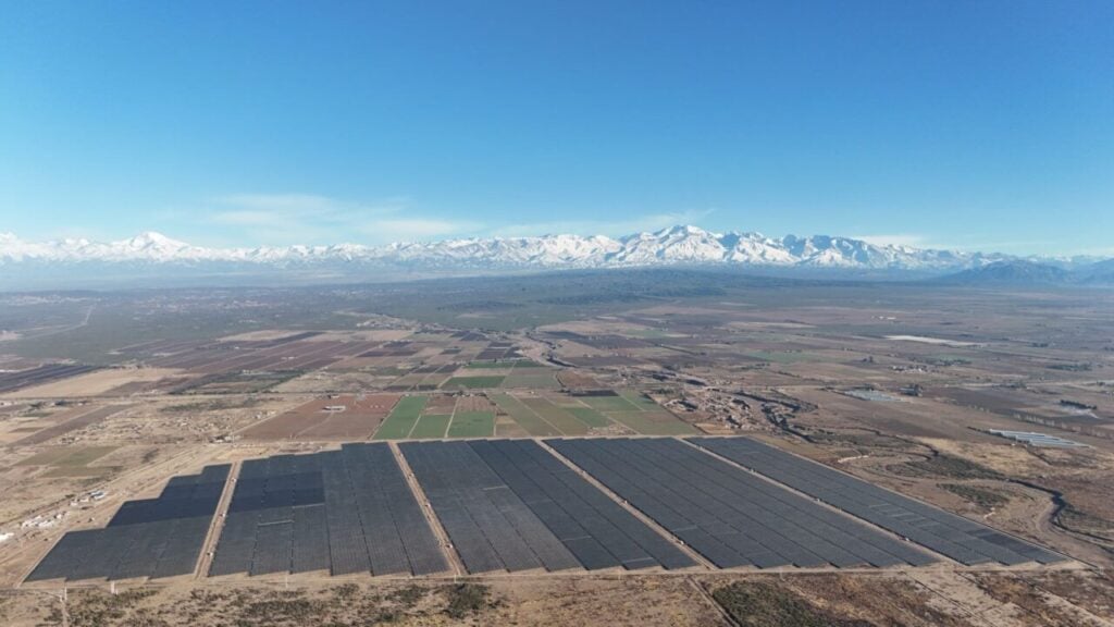 The 180MW Parque Solar Anchoris in Argentina began commercial operations