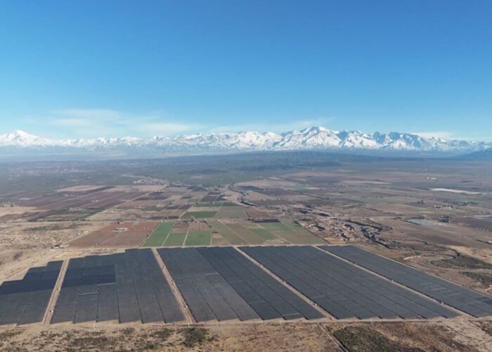 The 180MW Parque Solar Anchoris in Argentina began commercial operations