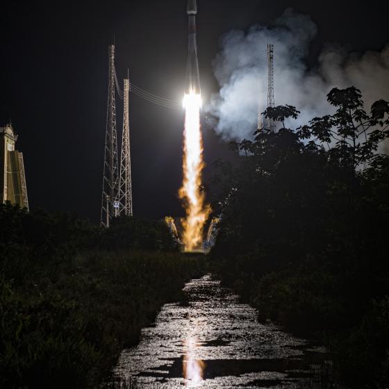 The Galileo satellite.